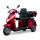Elektrinis dvivietis triratis motoroleris MS04 Pro 2 EEC