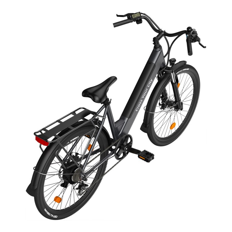 ADO A26S XE Jingle Step-through elektrinis dviratis pilkas