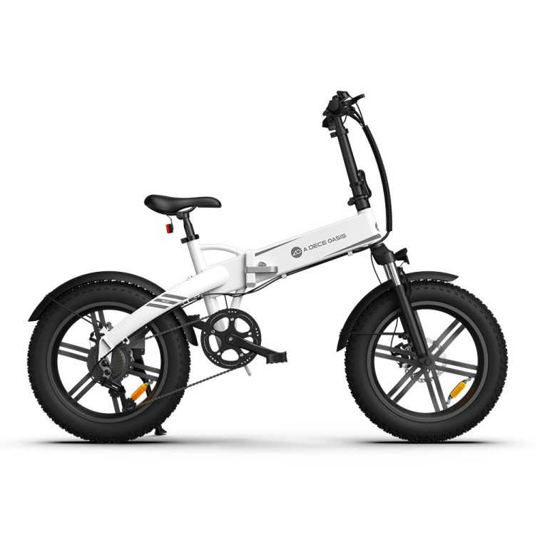 ADO Beast 20F elektrinis dviratis 500W 14.5Ah baltas