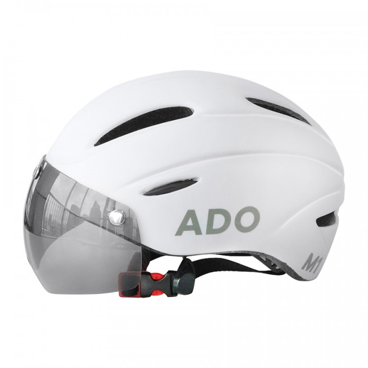 ADO M1 e-bike dviratininko šalmas baltas