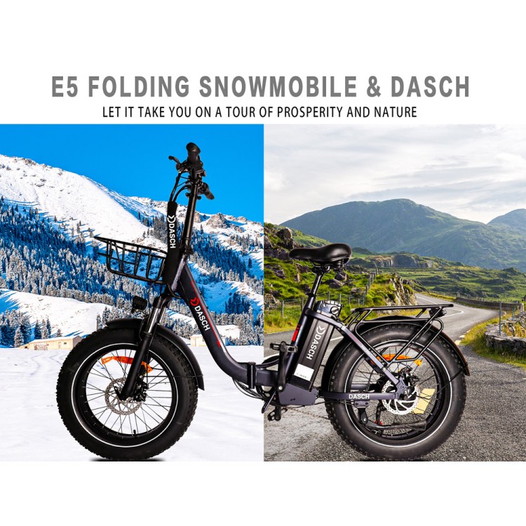 DASCH E5 elektrinis dviratis
