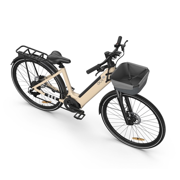 DASCH OKAI EB10 elektrinis dviratis smėlio sp.