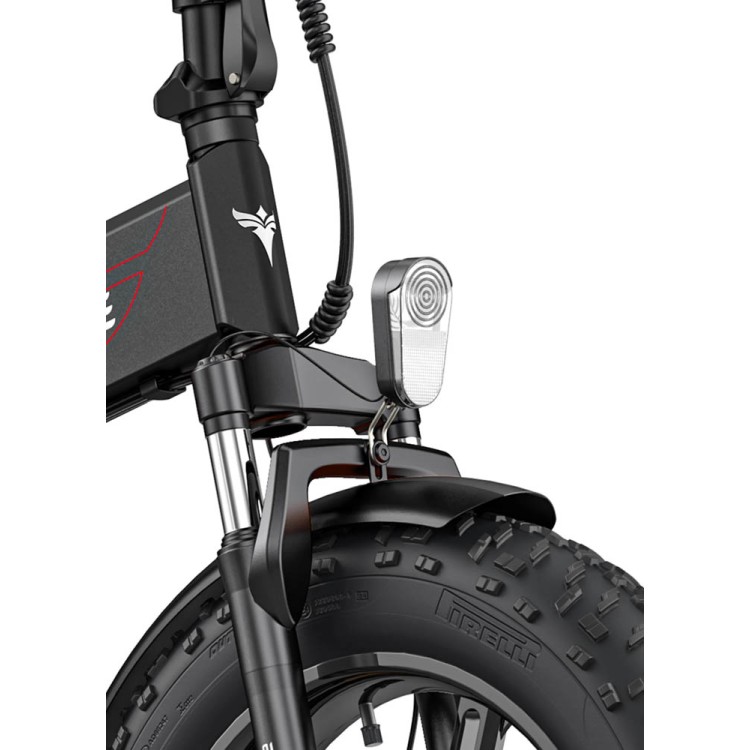 ENGWE EP-2 PRO 750W elektrinis dviratis Fat bike sulankstomas juodas