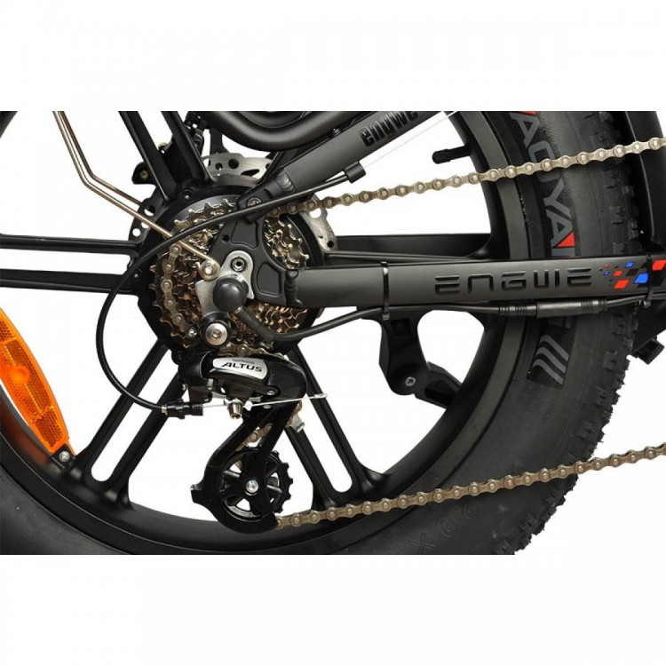 ENGWE ENGINE PRO 750W elektrinis dviratis Fat bike juodas