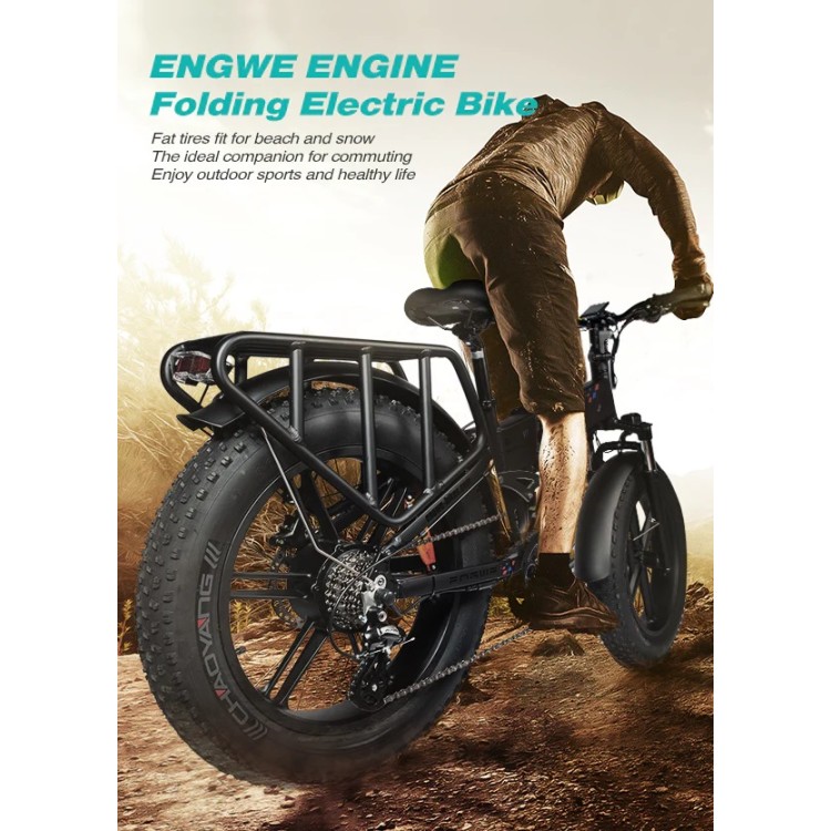 ENGWE ENGINE PRO 750W elektrinis dviratis Fat bike