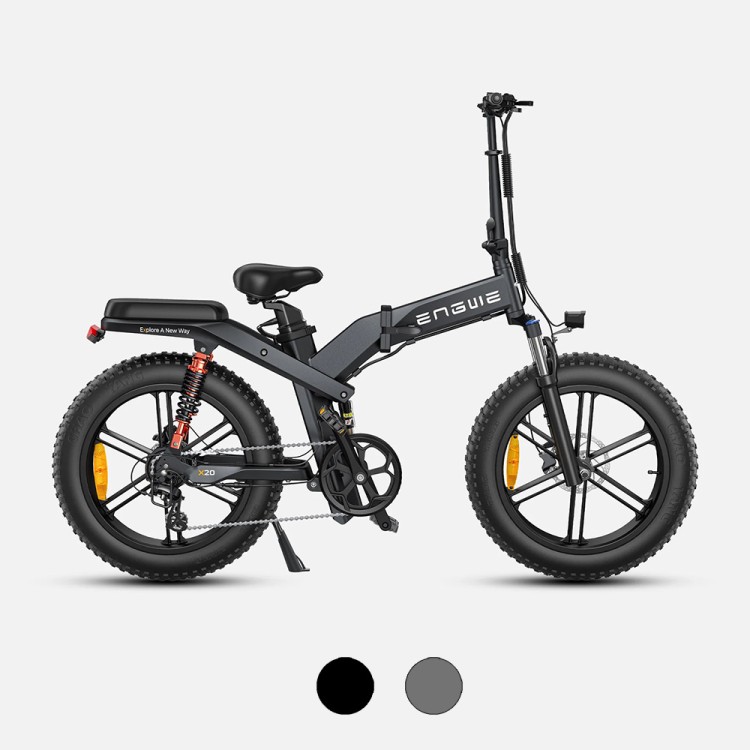 ENGWE X20 750W 14.4+7.8Ah elektrinis dviratis