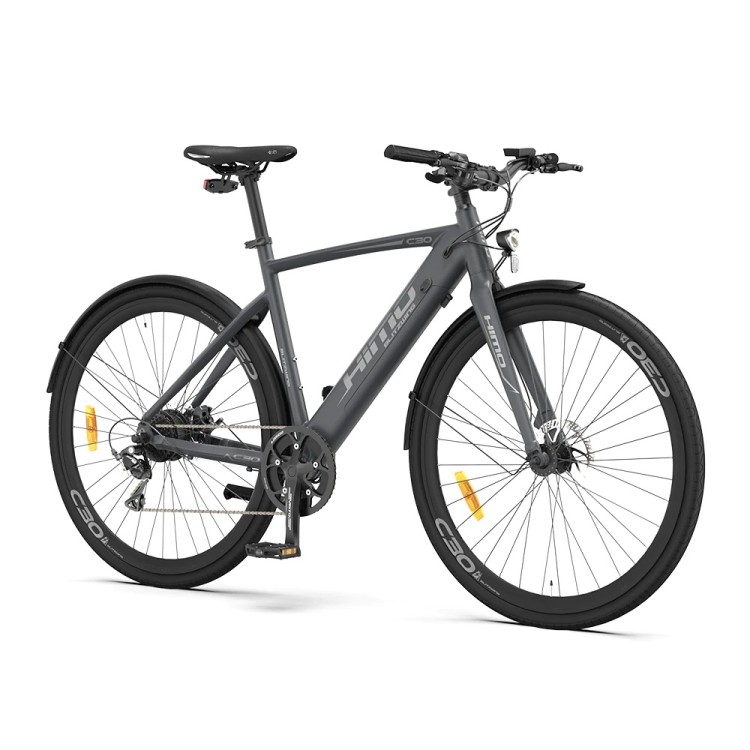 Xiaomi HIMO C30R MAX elektrinis dviratis pilkas