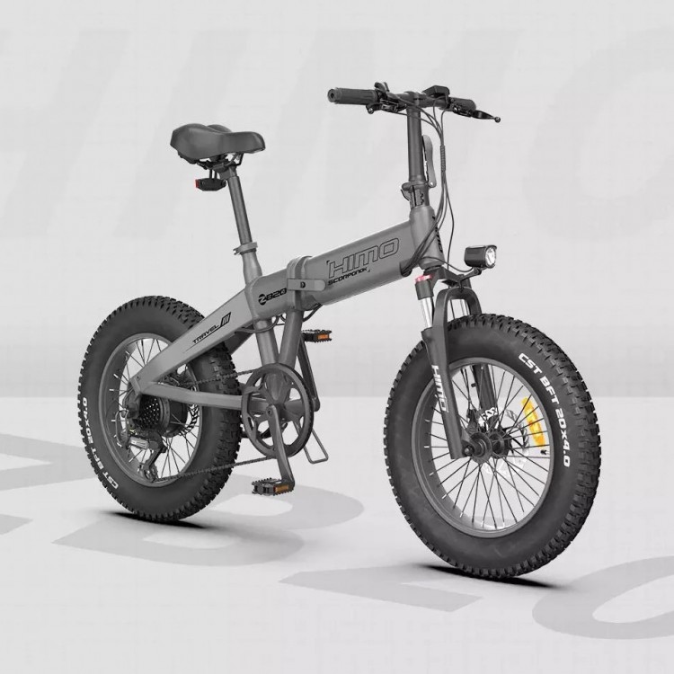Xiaomi HIMO ZB20 350W elektrinis dviratis Fat bike pilkas