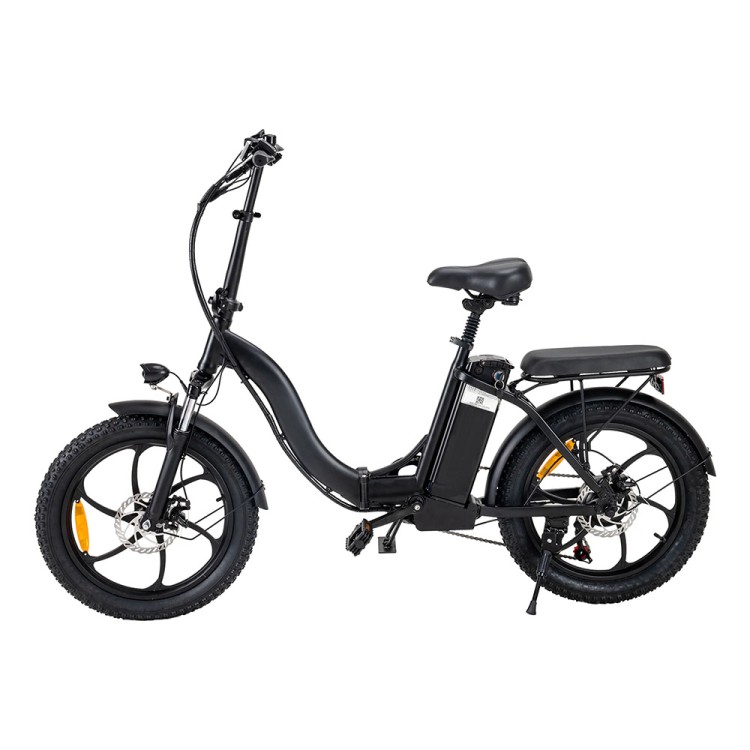 Elektrinis dviratis BK6 PRO 350W 10Ah Fat bike juodas